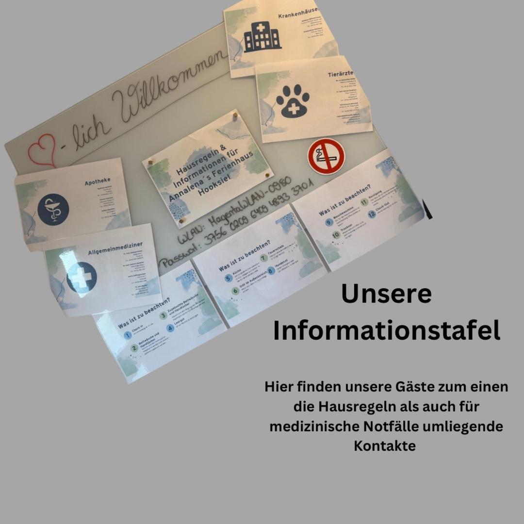 Annalena'S Ferienhaus Hooksiel Schillig Exteriér fotografie
